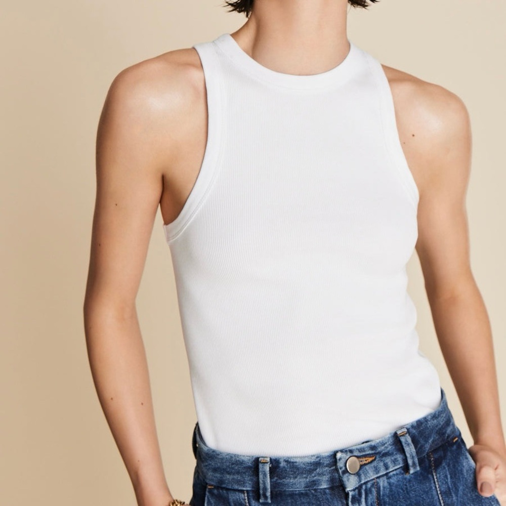 Sold‎ Out NYC Not So Basic Tank, White - Picture 9 of 9